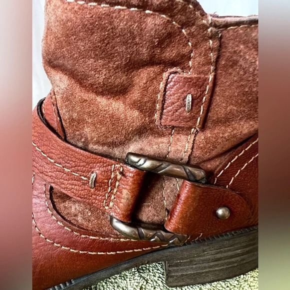 Earth Origins by Earth Womens Sz 8 Leather Short Paddock Ankle Boot - Picture 7 of 9